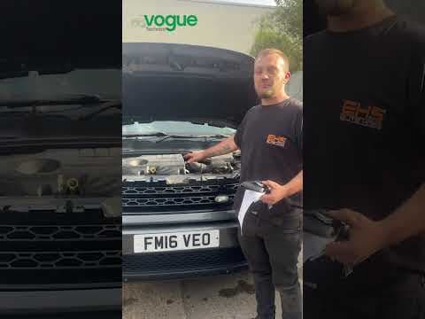 Vogue Technics Video: Reconditioned Range Rover engine being fitted by specialist technician at Vogue Technics, Grays Essex