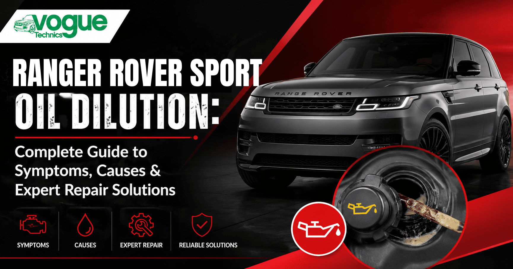 Range Rover Sport Oil Dilution: Complete Guide to Symptoms, Causes & Expert Repair Solutions