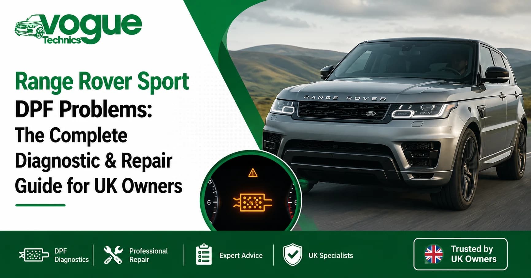 Range Rover Sport DPF Problems: The Complete Diagnostic & Repair Guide for UK Owners