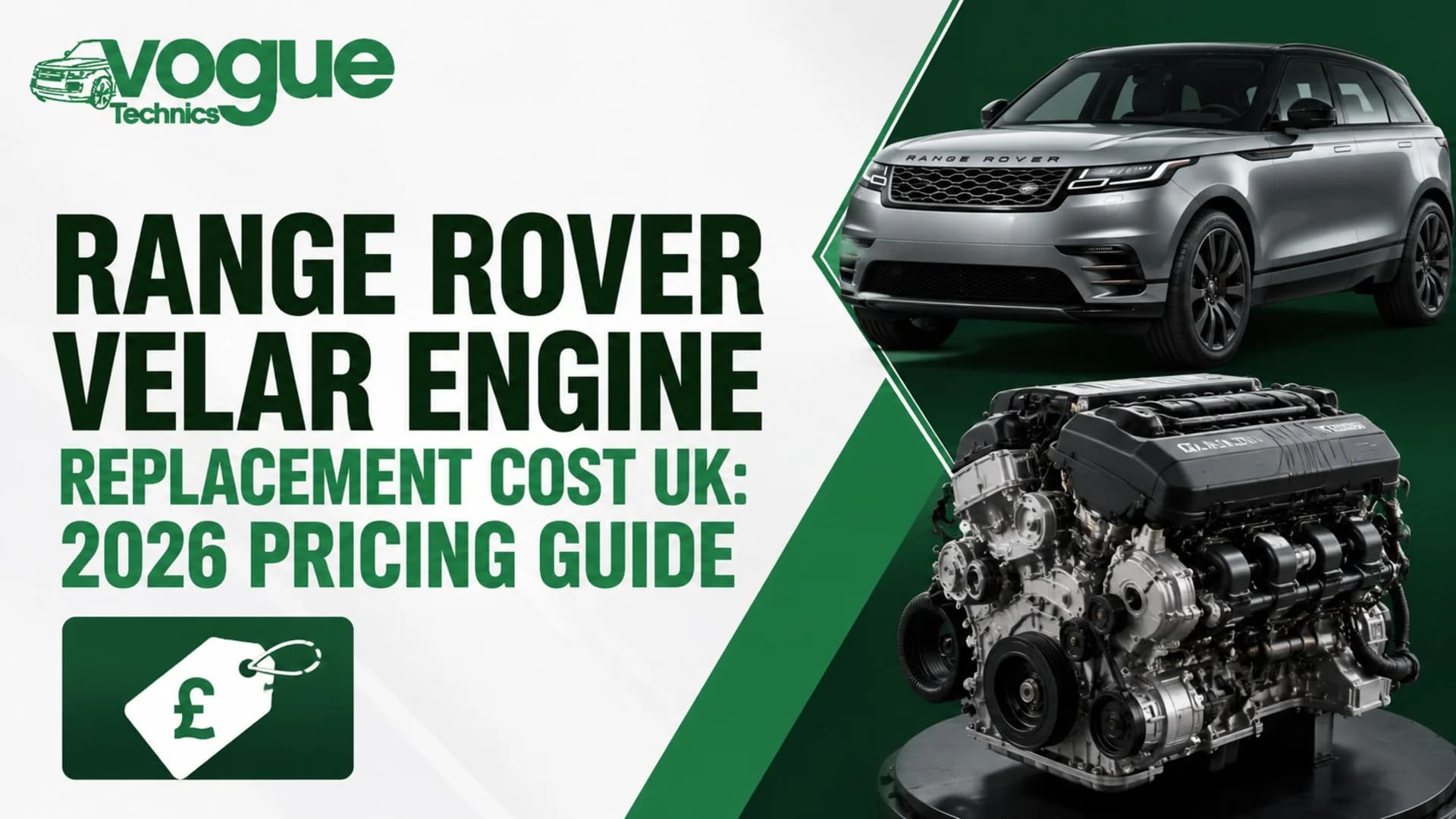 Range Rover Velar Engine Replacement Cost UK: 2026 Pricing Guide