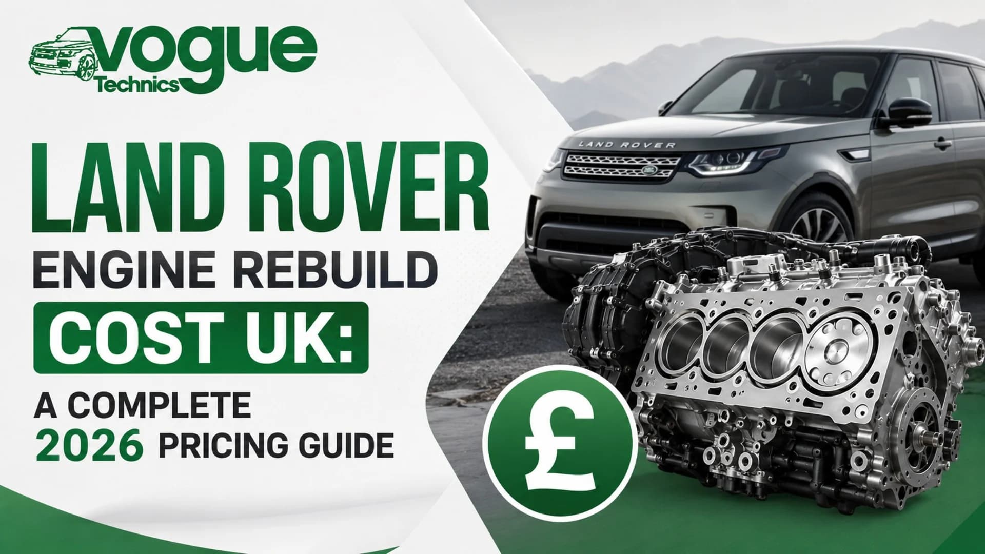 Land Rover Engine Rebuild Cost UK: A Complete 2026 Pricing Guide