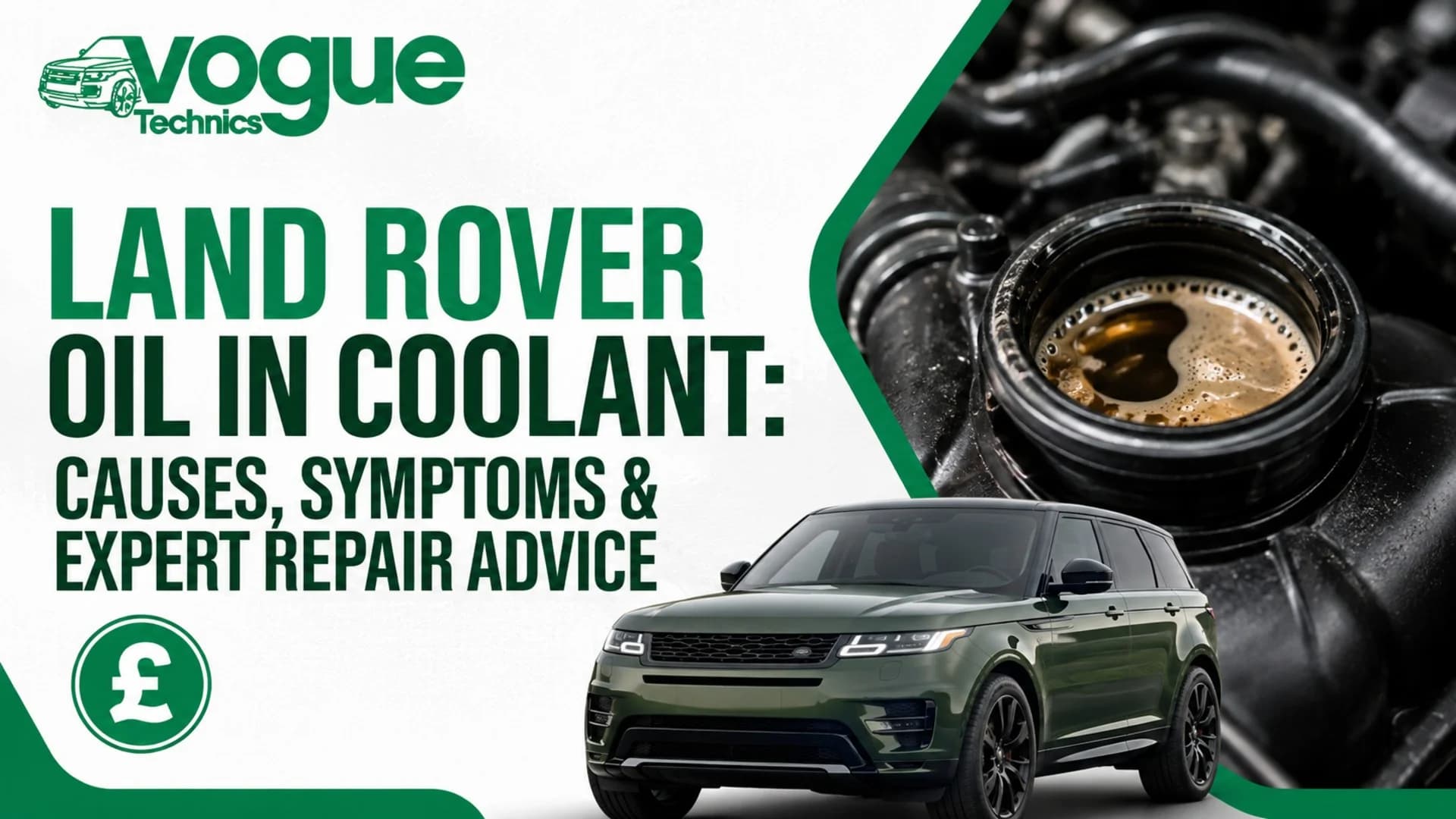 Land Rover Oil in Coolant: Causes, Symptoms & Expert Repair Advice