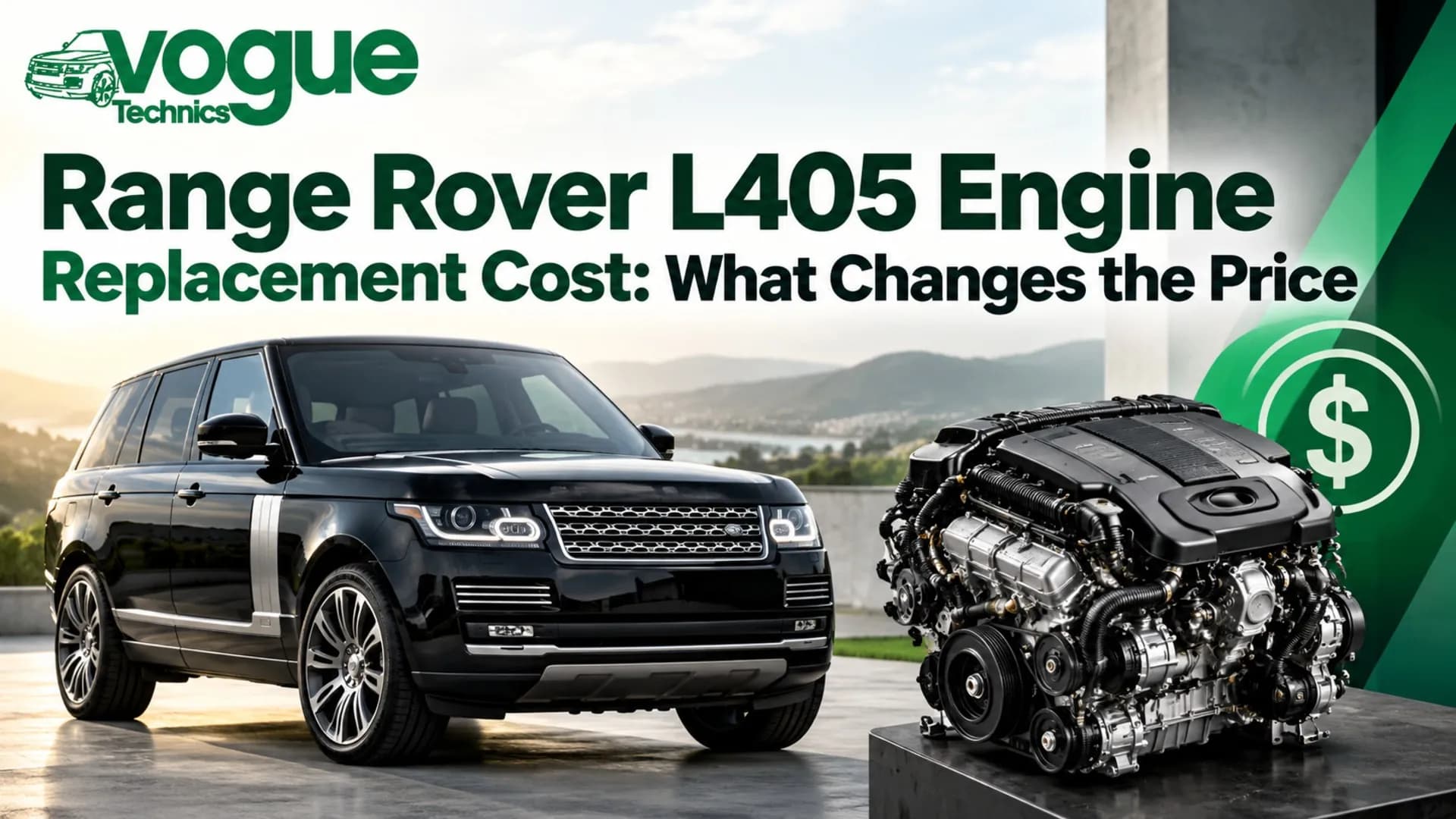 Range Rover L405 Engine Replacement Cost: What Changes the Price