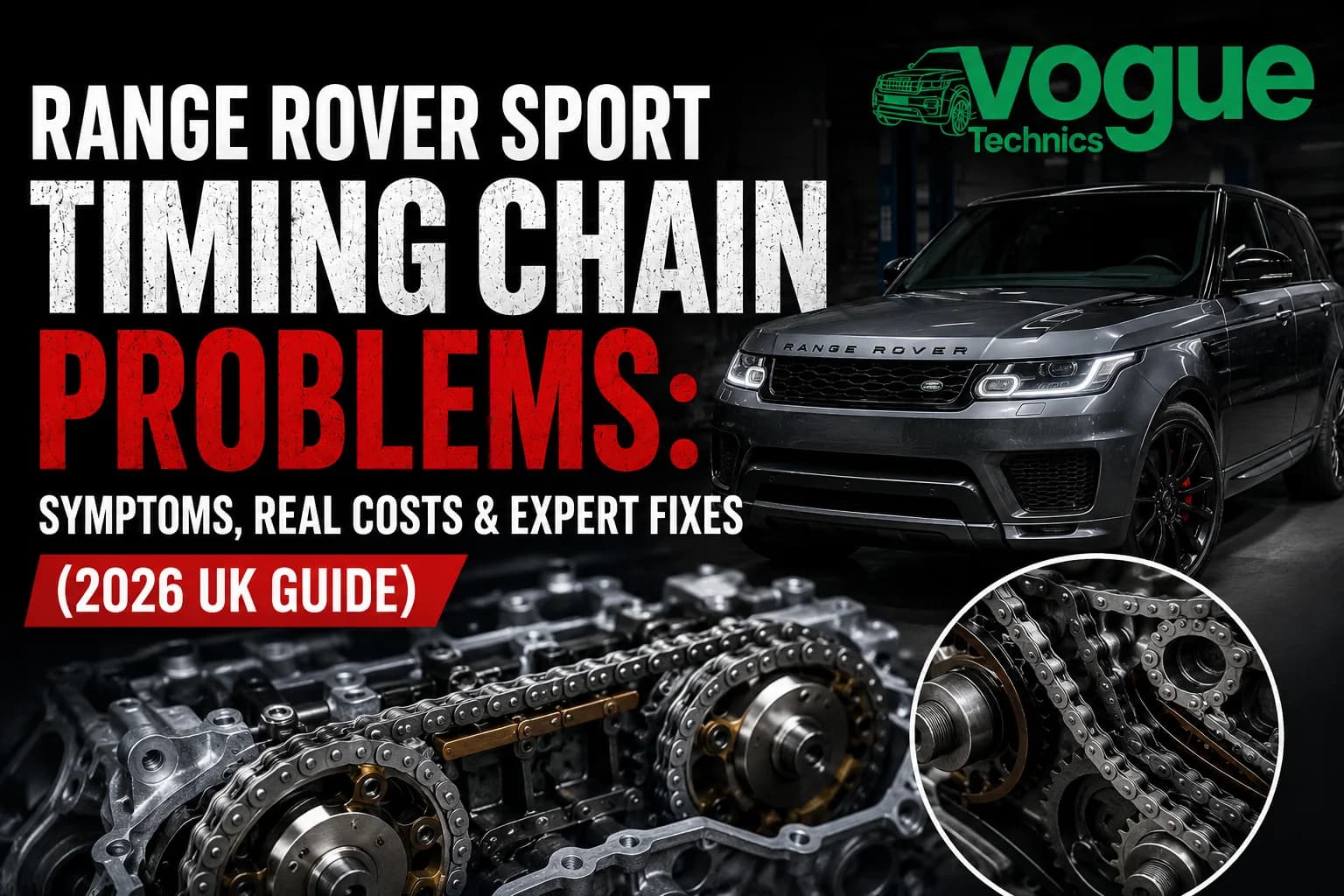 Range Rover Sport Timing Chain Problems: Symptoms, Real Costs & Expert Fixes (2026 UK Guide)