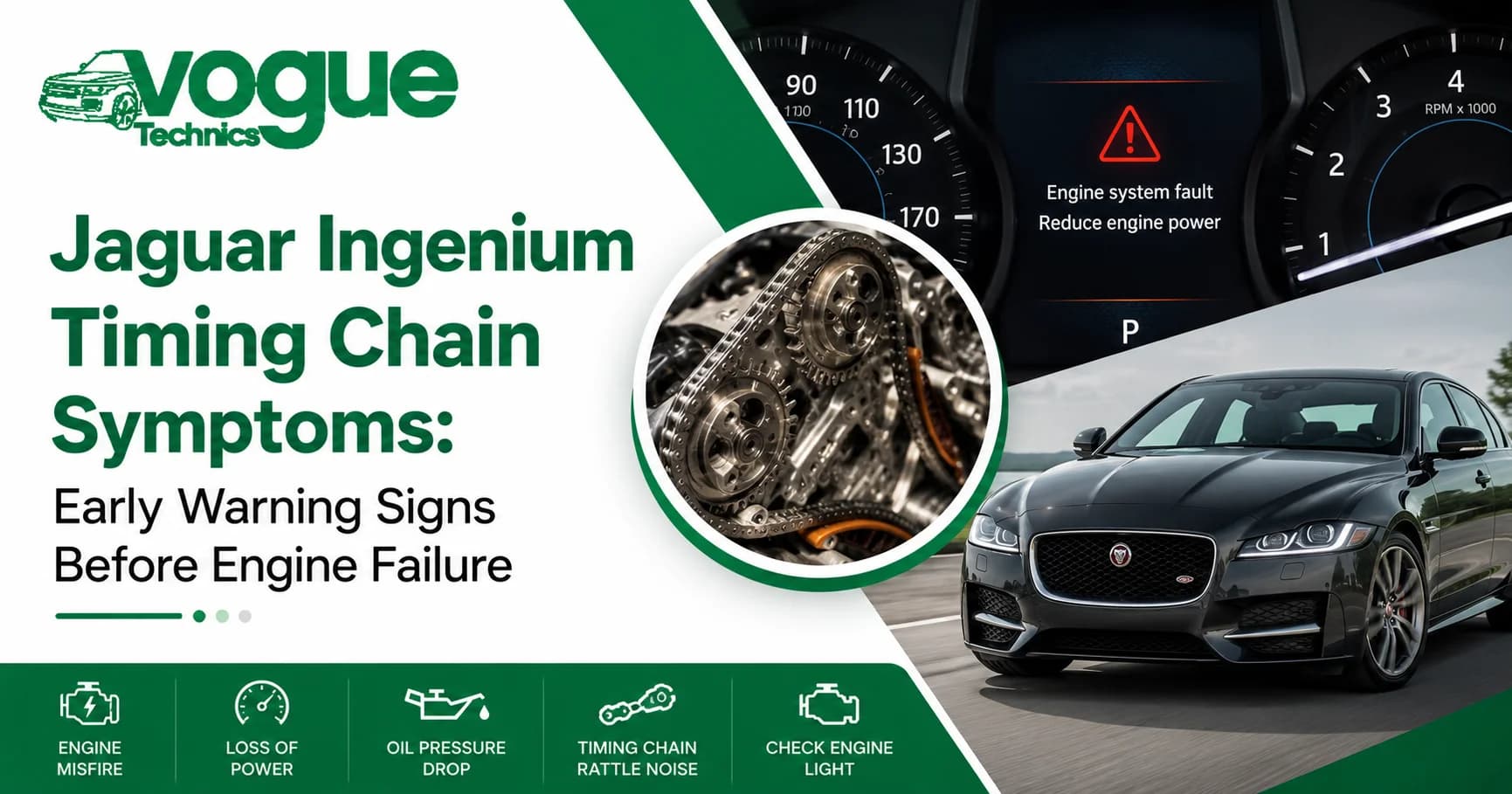 Jaguar Ingenium Timing Chain Symptoms: Early Warning Signs Before Engine Failure