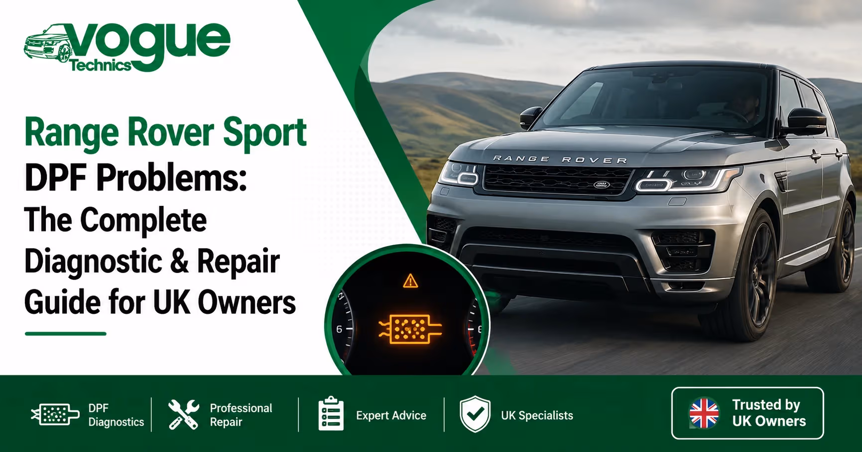 Range Rover Sport DPF Problems: The Complete Diagnostic & Repair Guide for UK Owners