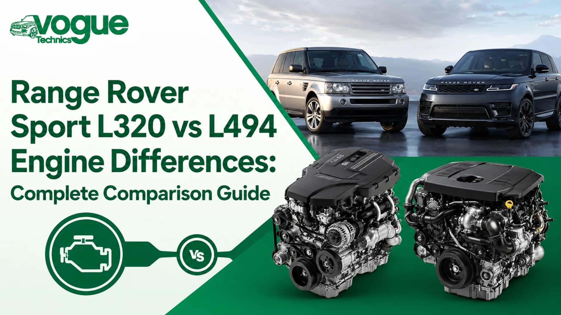 Range Rover Sport L320 vs L494 Engine Differences: Complete Comparison Guide