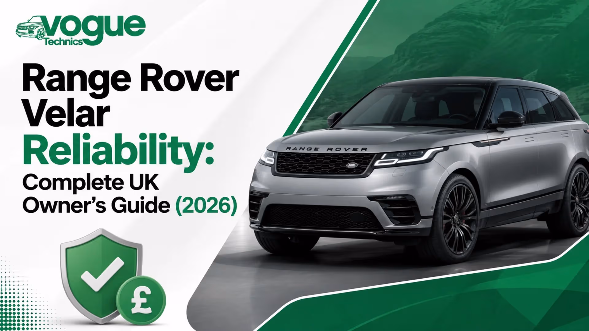Range Rover Velar Reliability: Complete UK Owner's Guide (2026)