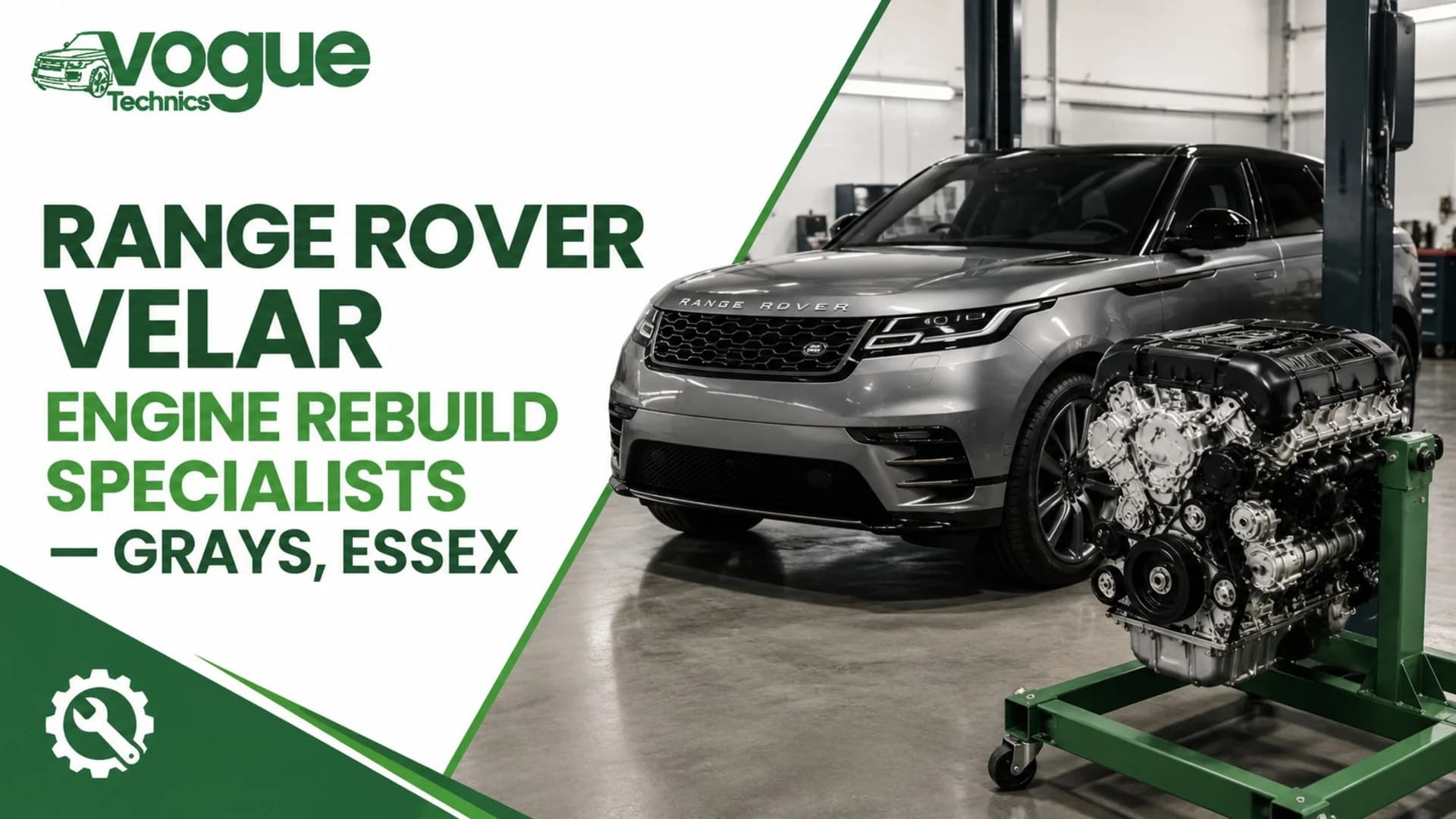 Range Rover Velar Engine Rebuild Specialists Grays, Essex