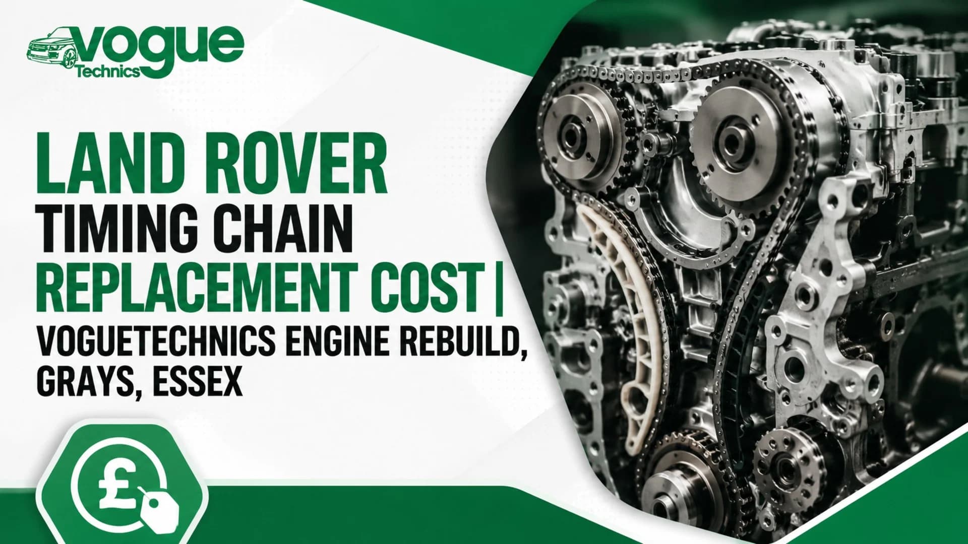 Land Rover Timing Chain Replacement Cost | Voguetechnics Engine Rebuild, Grays, Essex