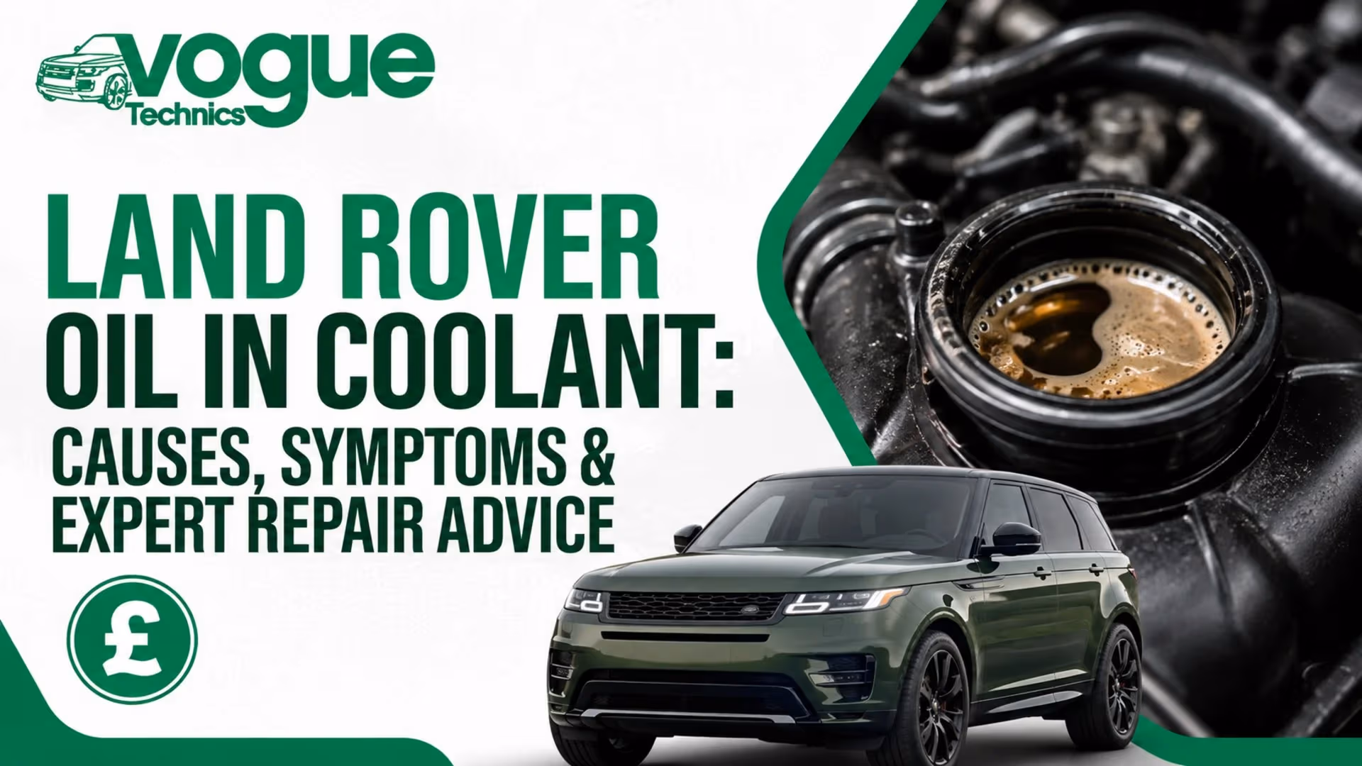 Land Rover Oil in Coolant: Causes, Symptoms & Expert Repair Advice