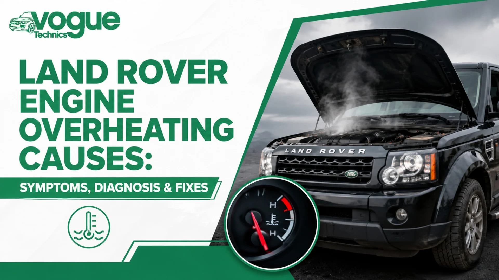 Land Rover Engine Overheating Causes: Symptoms, Diagnosis & Fixes