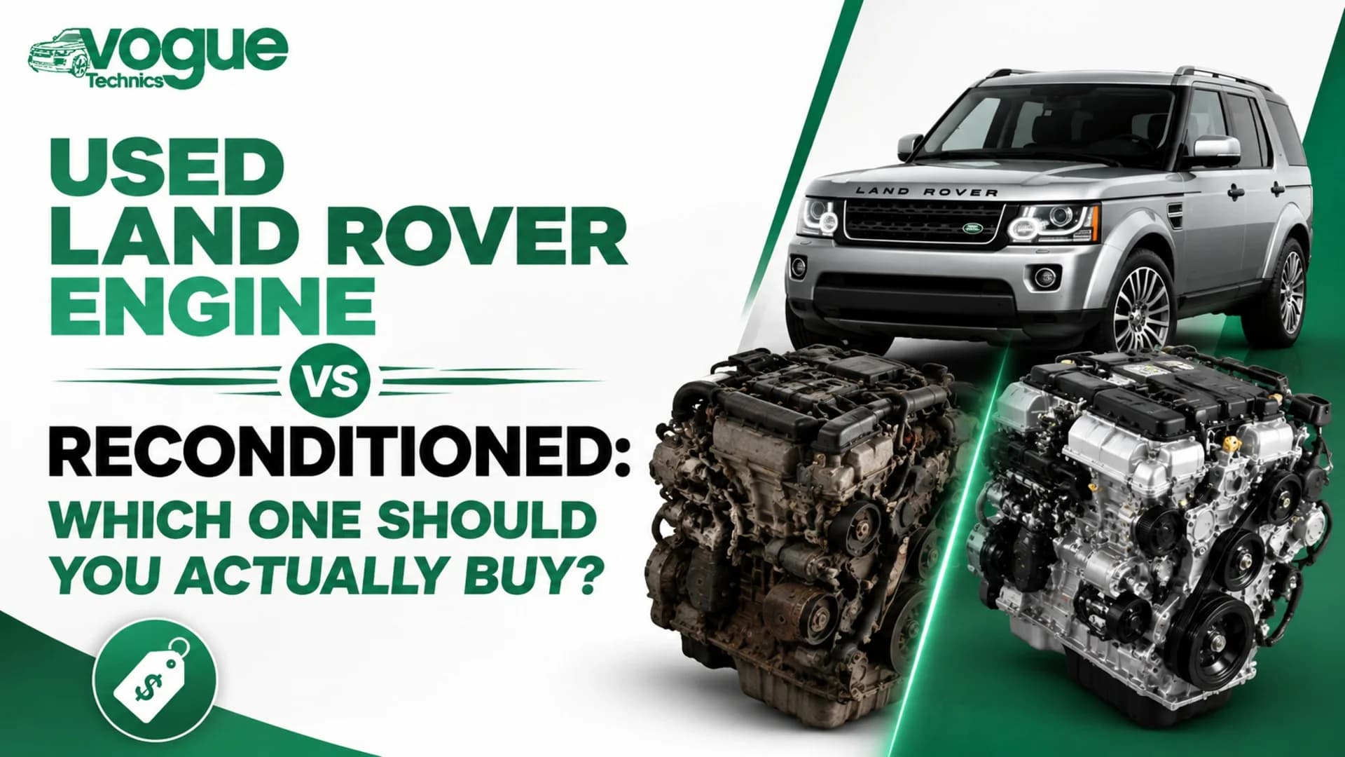 Used Land Rover Engine vs Reconditioned: Which One Should You Actually Buy?
