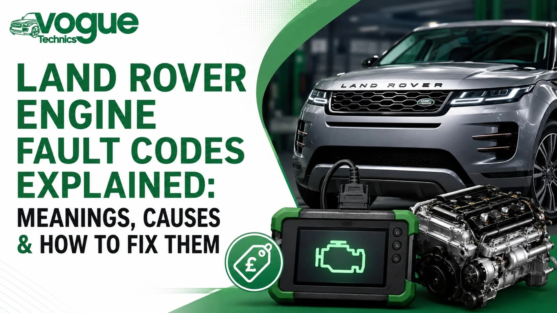 Land Rover Engine Fault Codes Explained: Meanings, Causes & How to Fix Them