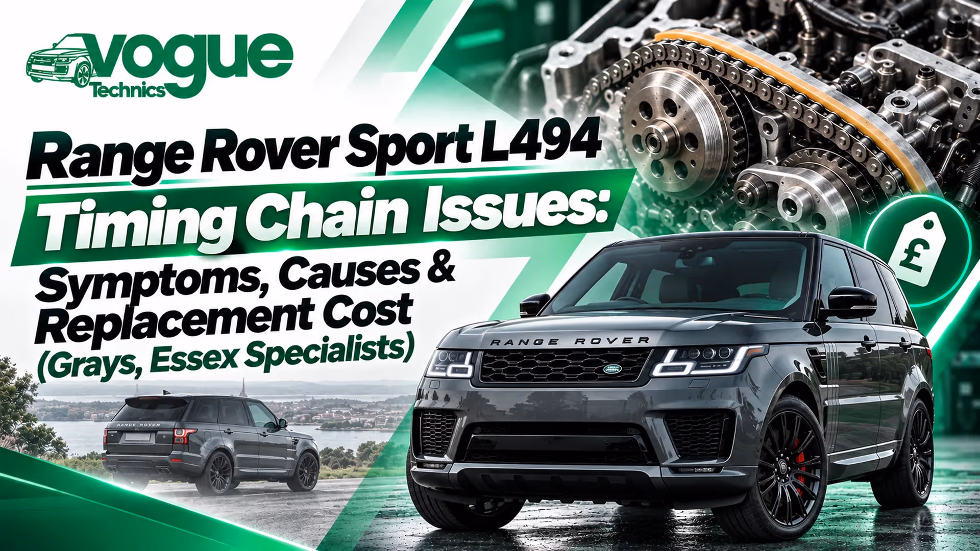 Range Rover Sport L494 Timing Chain Issues: Symptoms, Causes & Replacement Cost (Grays, Essex Specialists)