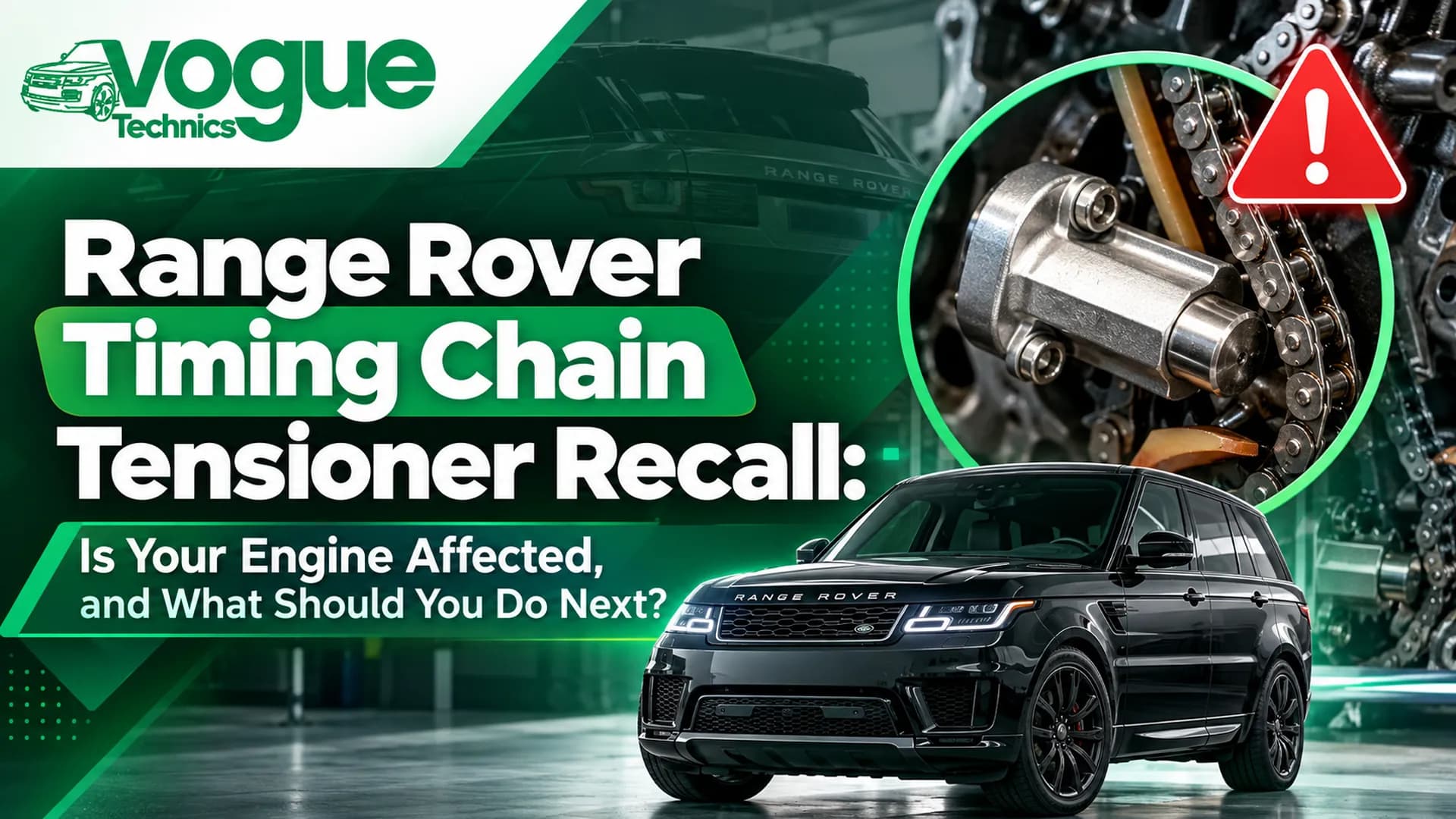 Range Rover Timing Chain Tensioner Recall: Is Your Engine Affected, and What Should You Do Next?