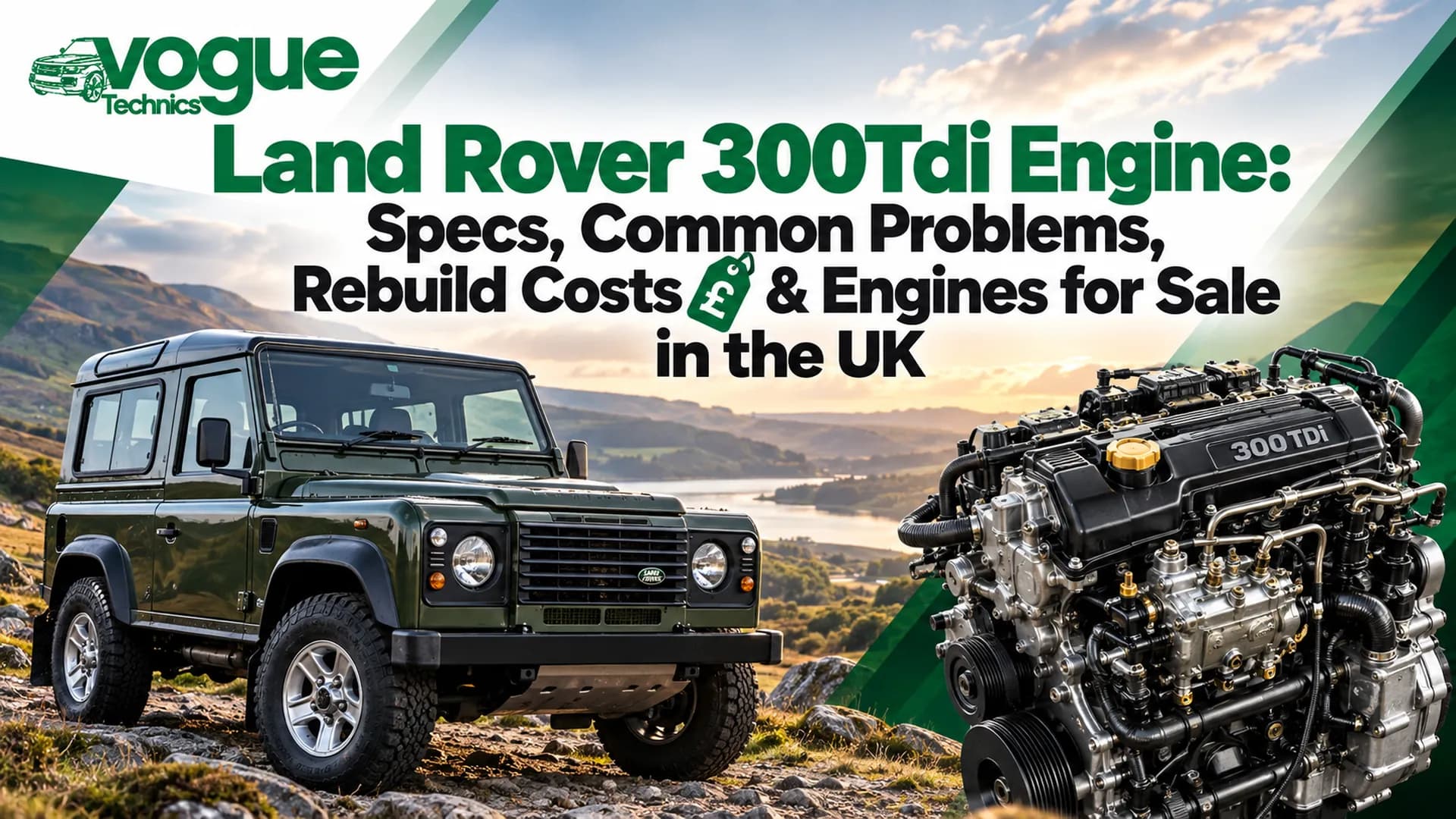 Land Rover 300Tdi Engine: Specs, Common Problems, Rebuild Costs & Engines for Sale in the UK