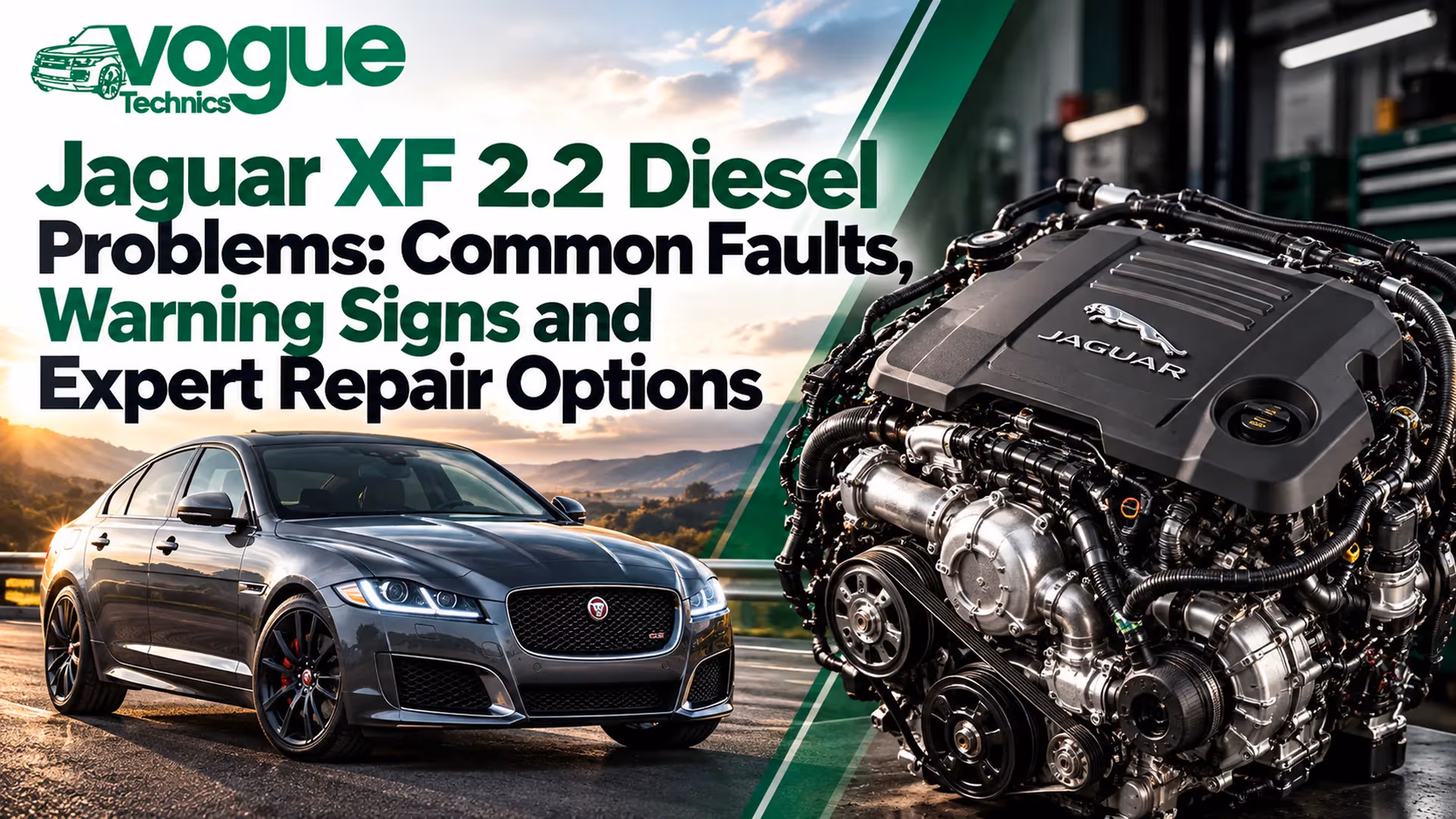 Jaguar XF 2.2 Diesel Problems: Common Faults, Warning Signs and Expert Repair Options