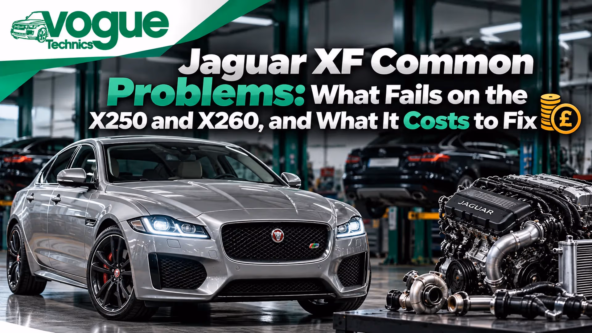 Jaguar XF Common Problems: What Fails on the X250 and X260, and What It Costs to Fix