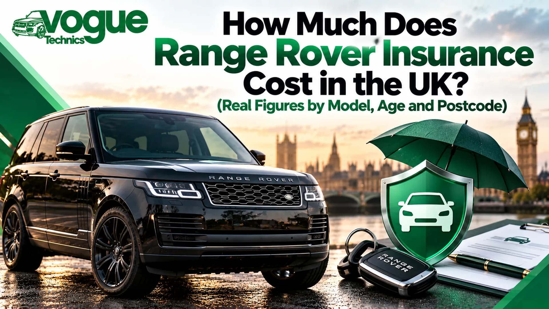 How Much Does Range Rover Insurance Cost in the UK? (Real Figures by Model, Age and Postcode)