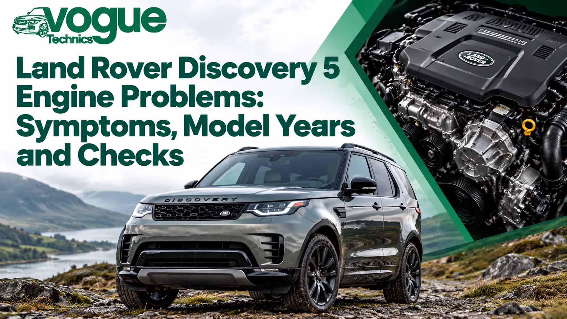 Land Rover Discovery 5 Engine Problems: Symptoms, Model Years and Checks