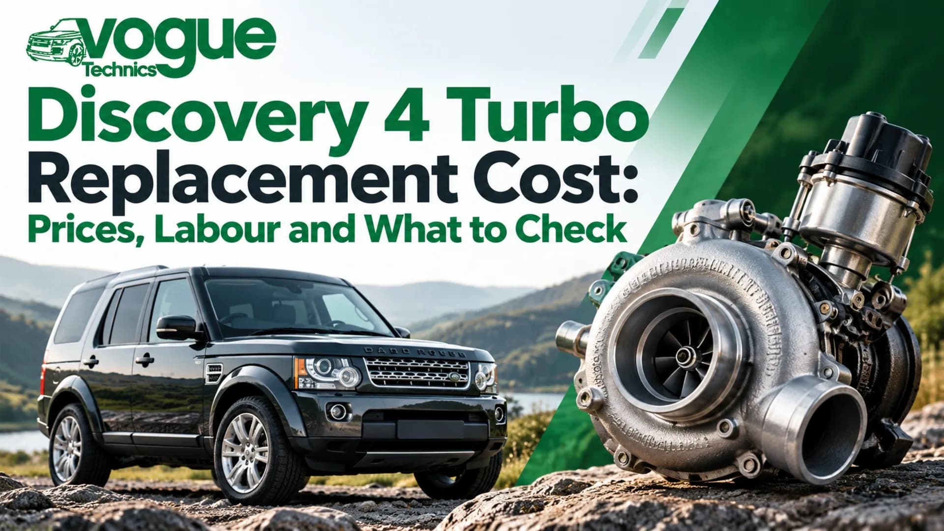 Discovery 4 Turbo Replacement Cost: Prices, Labour and What to Check