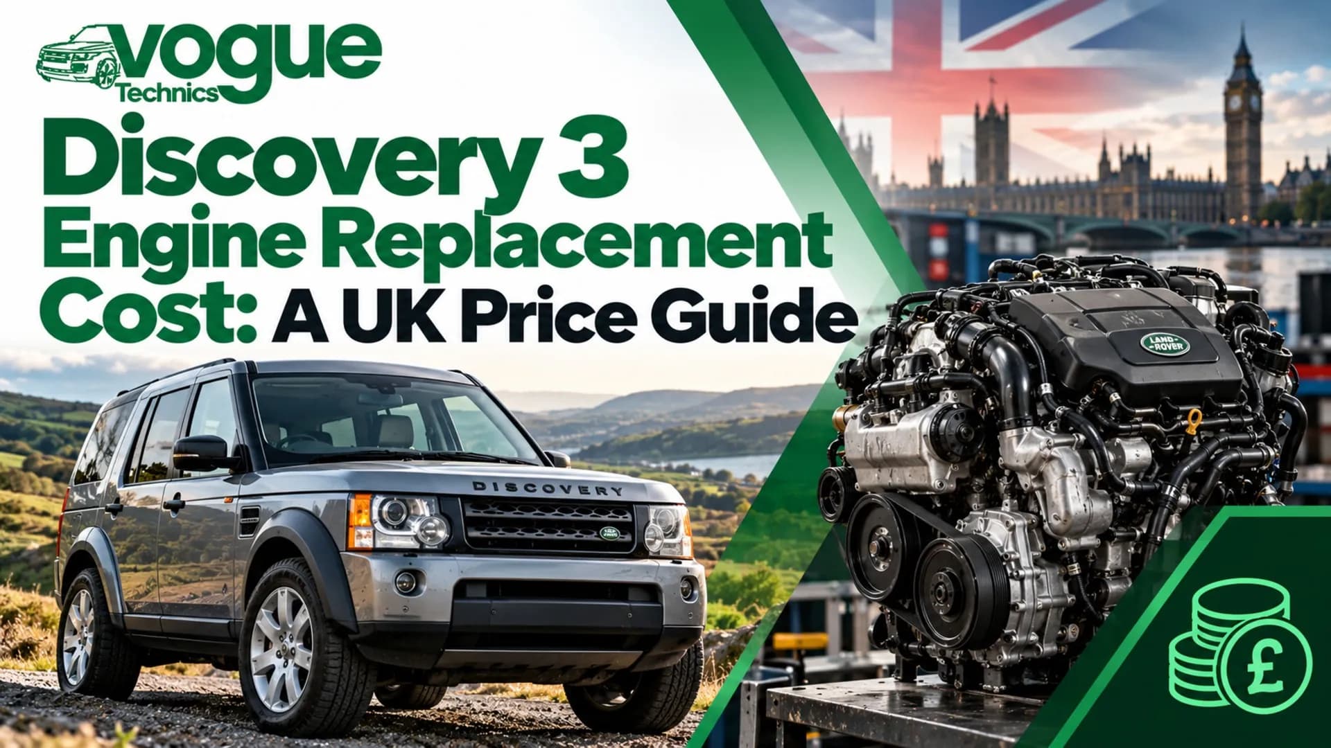 Discovery 3 Engine Replacement Cost: A UK Price Guide