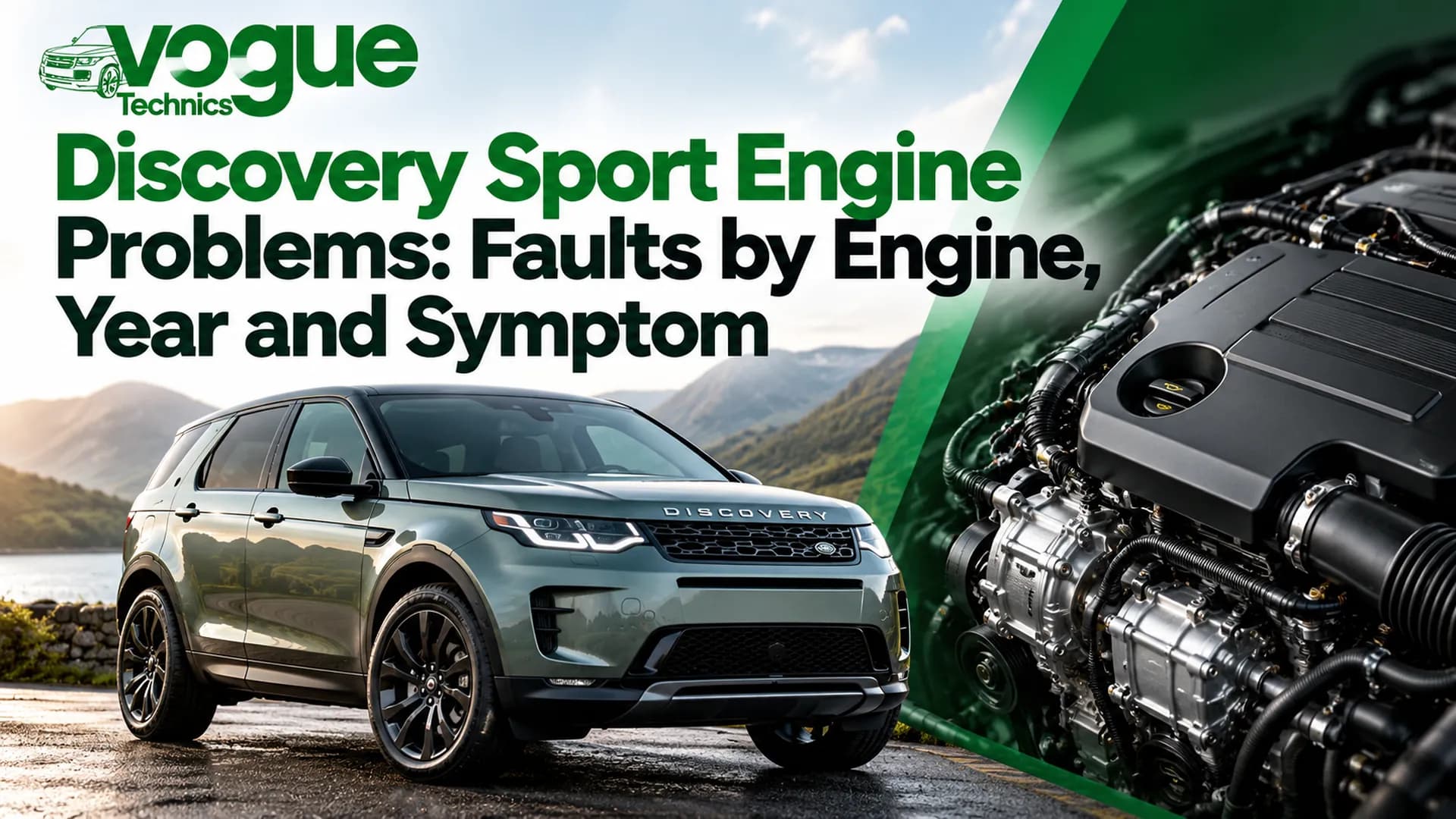 Discovery Sport Engine Problems: Faults by Engine, Year and Symptom
