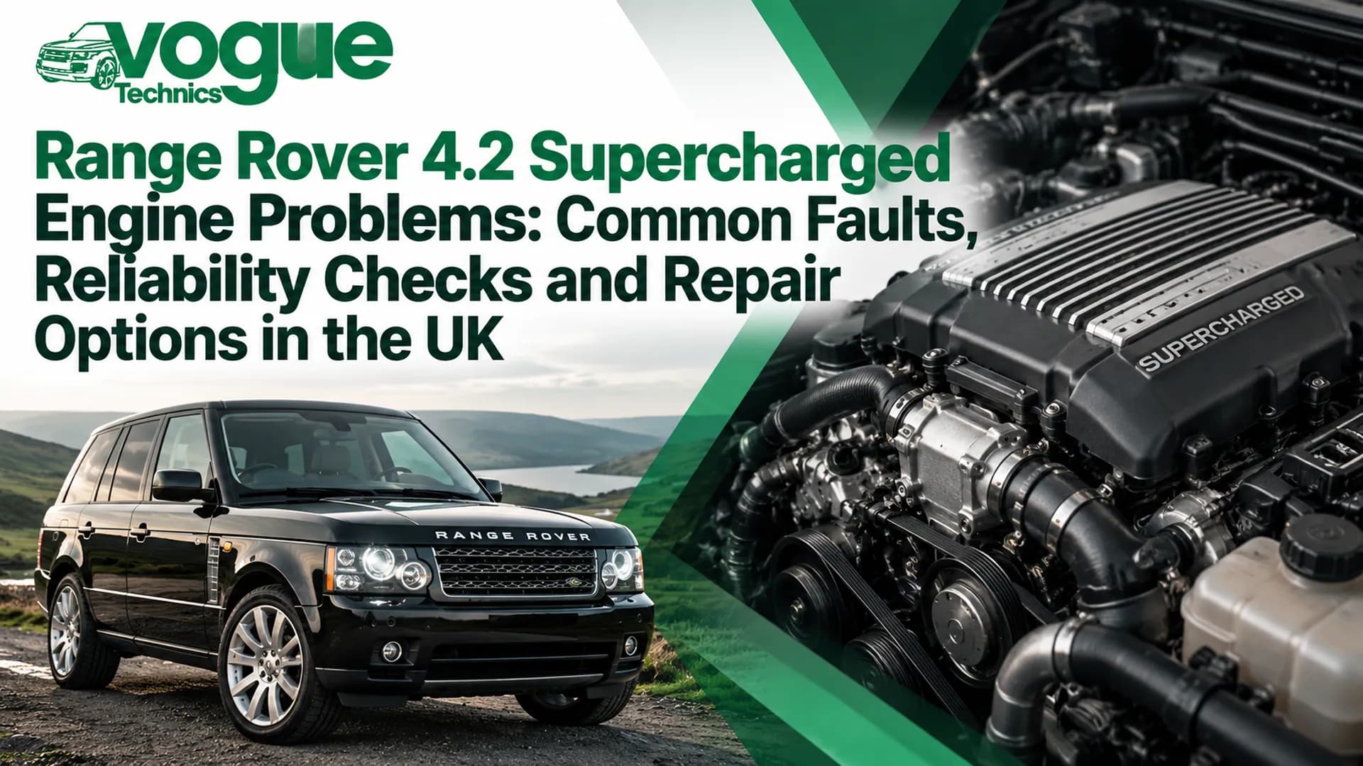 Range Rover 4.2 Supercharged Engine Problems: Common Faults, Reliability Checks and Repair Options in the UK